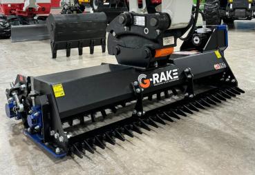 G-Rake 120 mieten – Effiziente Bodenbearbeitung mit dem Bagger